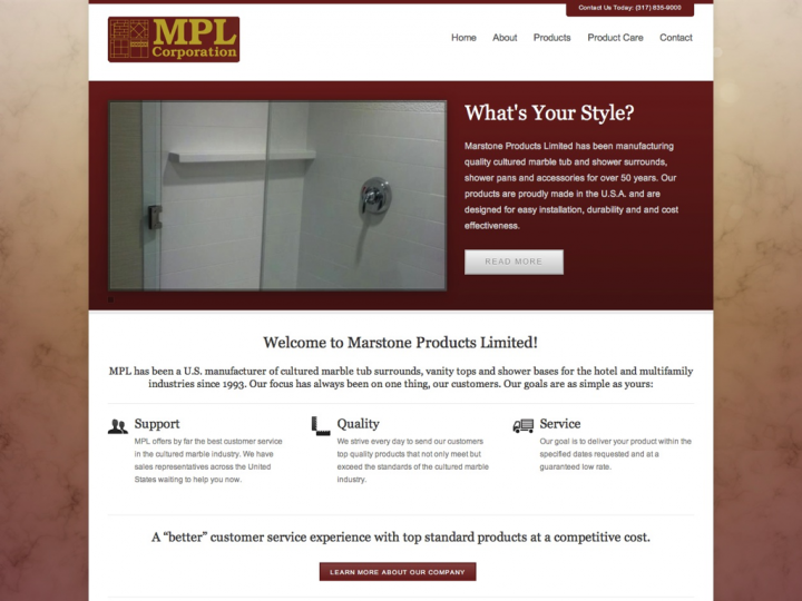 New Website: Marstone Products Limited